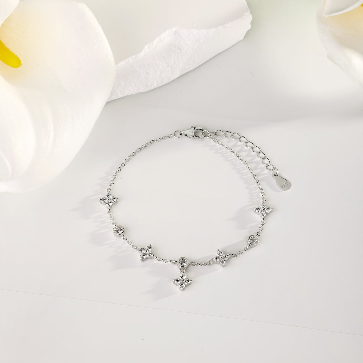 SILVER STARBURST BRACELET - BRILLI GOLDINI